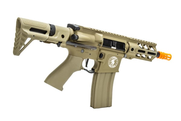 Lancer Tactical Enforcer Proline Gen 2 Battle Hawk 4" PDW AEG Airsoft Rifle ( Tan )