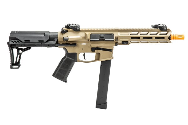 Lancer Tactical Gen 2 9mm Battle CQB Carbine Airsoft AEG (Tan)