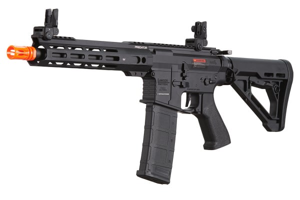 Lancer Tactical Gen 4 Predator 10" SBR AEG w/ Aster ETU (Black)