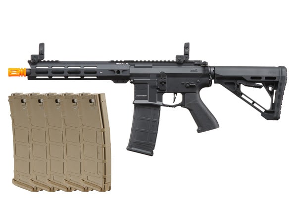 Lancer Tactical Gen 4 Predator 10" SBR AEG Magazine Combo