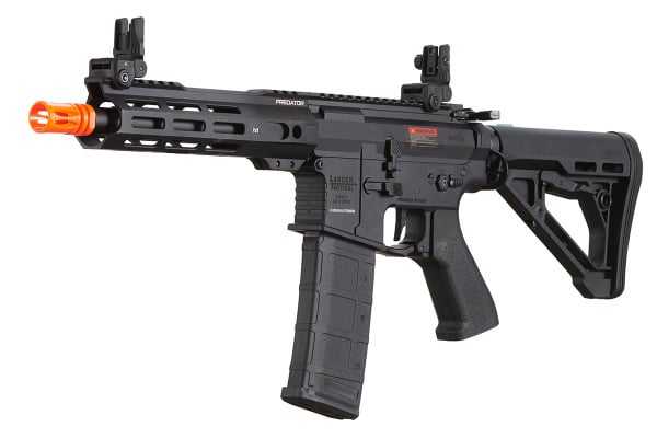 Lancer Tactical Gen 4 Predator 8" CQB AEG w/ Aster ETU (Black)