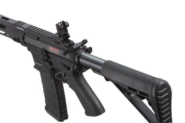 Lancer Tactical Gen 4 Predator 8" CQB AEG w/ Aster ETU (Black)