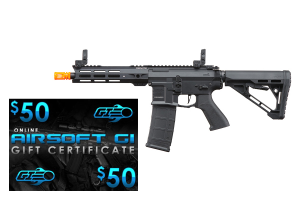 Lancer Tactical Gen 4 Predator 8" CQB AEG Gift Card Combo