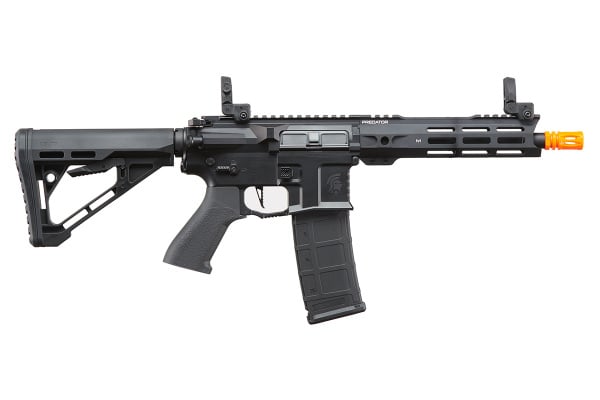 Lancer Tactical Gen 4 Predator 8" CQB AEG w/ Nebula II ETU (Black)