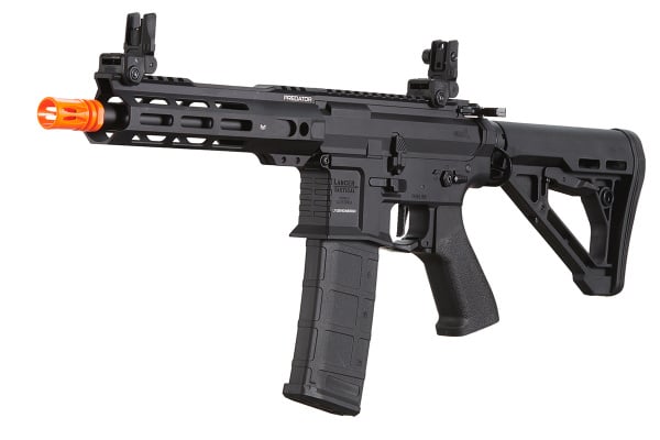 Lancer Tactical Gen 4 Predator 8" CQB AEG w/ Nebula II ETU (Black)