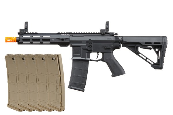 Lancer Tactical Gen 4 Predator 8" CQB AEG Magazine Combo