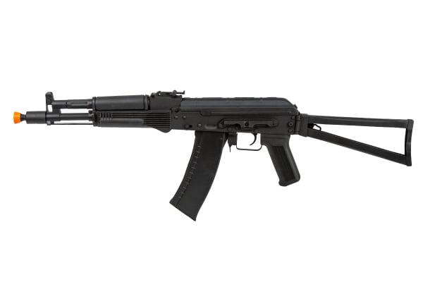 Lancer Tactical AK-74M w/ Skeleton Folding Stock AEG Airsoft Rifle ( Stamp Steel )