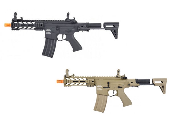 Lancer Tactical Battlehawk M4 PDW ProLine ETC & Full Metal AEG Airsoft Gun ( Option/ High FPS )