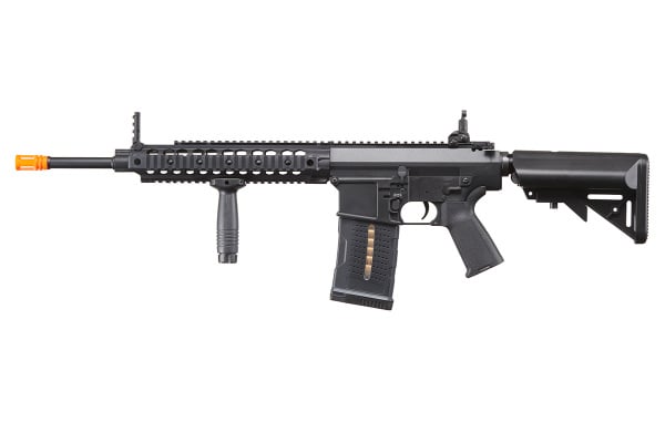 Lancer Tactical Battleaxe 308 AEG Airsoft Rifle w/ SopMod Stock & RIS Handguard (Black)