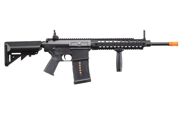 Lancer Tactical Battleaxe 308 AEG Airsoft Rifle w/ SopMod Stock & RIS Handguard (Black)