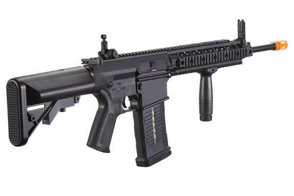 Lancer Tactical Battleaxe 308 AEG Airsoft Rifle w/ SopMod Stock & RIS Handguard (Black)