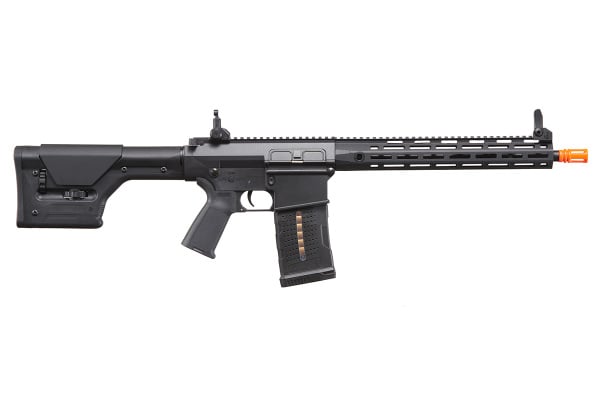 Lancer Tactical Battleaxe 308 AEG Airsoft Rifle w/ PRS Stock & MLOK Handguard (Black)