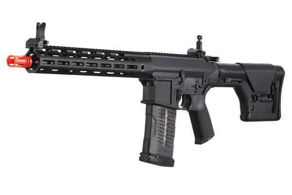 Lancer Tactical Battleaxe 308 AEG Airsoft Rifle w/ PRS Stock & MLOK Handguard (Black)