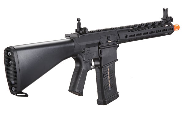 Lancer Tactical Battleaxe 308 AEG Airsoft Rifle w/ Fixed Stock & MLOK Handguard (Black)