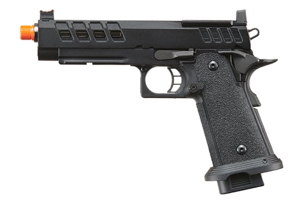 Lancer Tactical Heracles Hi-Capa Gas Blowback Airsoft Pistol (Black)