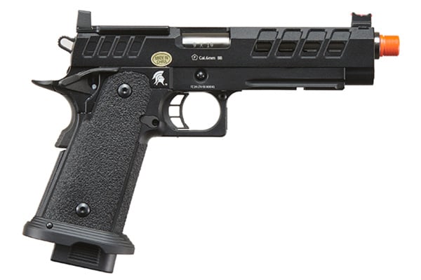 Lancer Tactical Heracles Hi-Capa Gas Blowback Airsoft Pistol (Black)