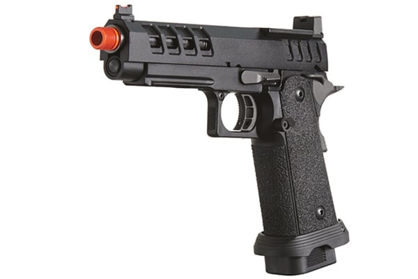 Lancer Tactical Heracles Hi-Capa Gas Blowback Airsoft Pistol (Black)