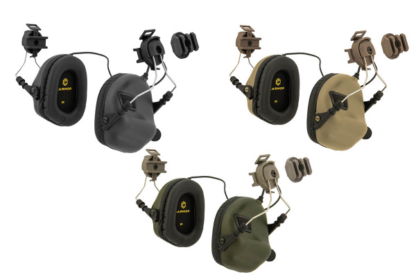 OPSMEN Earmor Tactical Noise Reduction Headset For Fast MT Helmets ( Option )