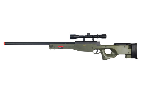 WELL L96 AWP Bolt Action Airsoft Rifle w/ Scope ( OD Green )