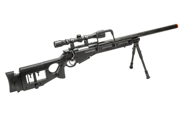 WellFire SV98 Bolt Action Airsoft Sniper Rifle w/ Bipod ( Gray )