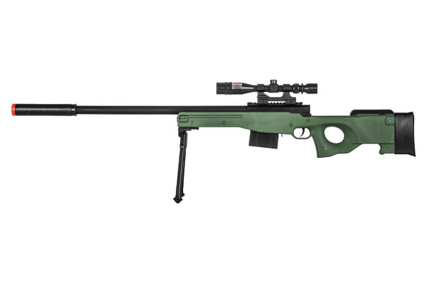 UK Arms P2703G Spring Sniper Airsoft Rifle w/ Scope ( Green )