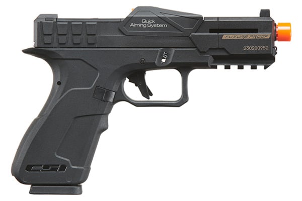 Poseidon CSI XG8 Gas Blow Back Airsoft Pistol (Black)