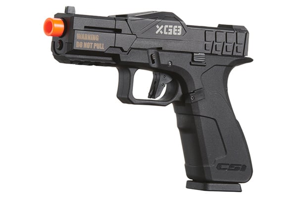 Poseidon CSI XG8 Gas Blow Back Airsoft Pistol (Black)