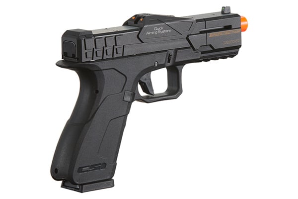 Poseidon CSI XG8 Gas Blow Back Airsoft Pistol (Black)