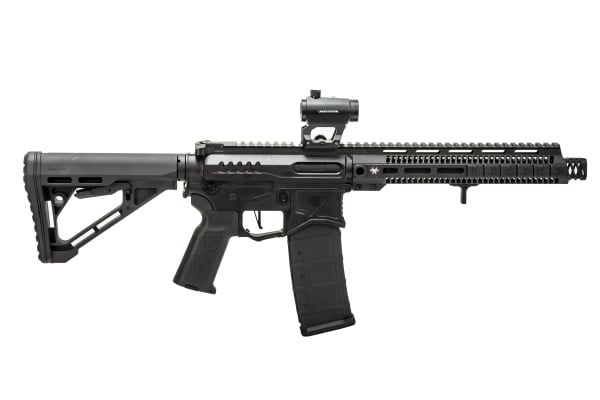 Zion Arms Full Metal R15 AEG Airsoft Rifle W/ ETU Field Ready Combo V2 (Black)