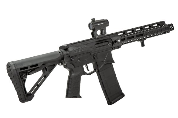 Zion Arms Full Metal R15 AEG Airsoft Rifle W/ ETU Field Ready Combo V2 (Black)