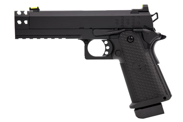 Raven HEX-Comp Full Metal GBB Hi-Capa Airsoft Pistol (Black)