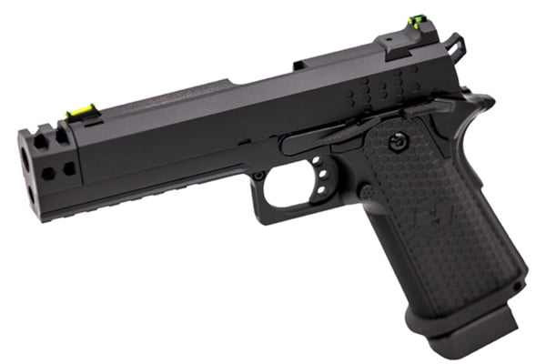 Raven HEX-Comp Full Metal GBB Hi-Capa Airsoft Pistol (Black)