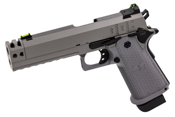 Raven HEX-Comp Full Metal GBB Hi-Capa Airsoft Pistol (Gray)