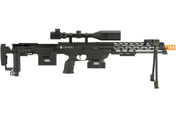 S&T Gas Powered Full Metal DSR-1 Advanced Bullpup Sniper Rifle (Black)