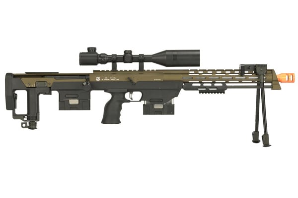 ProShop Gas Powered Full Metal DSR-1 Advanced Bullpup Sniper Rifle (Dark Earth)