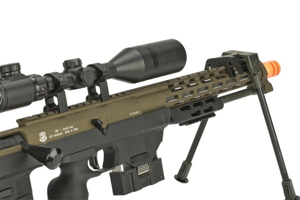 ProShop Gas Powered Full Metal DSR-1 Advanced Bullpup Sniper Rifle (Dark Earth)