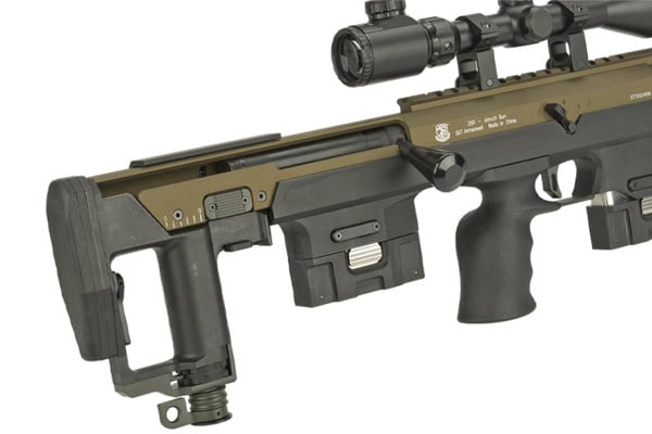 ProShop Gas Powered Full Metal DSR-1 Advanced Bullpup Sniper Rifle (Dark Earth)