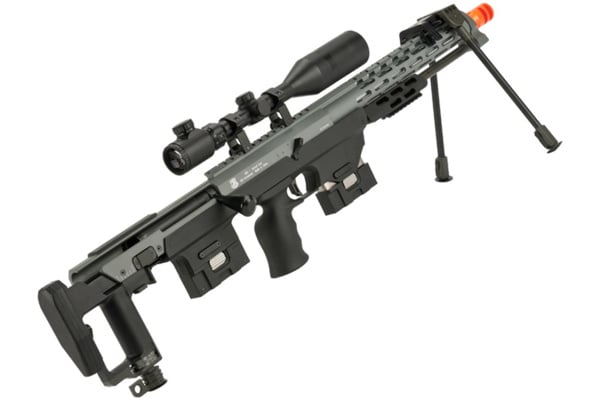 ProShop Gas Powered Full Metal DSR-1 Advanced Bullpup Sniper Rifle (Gray)