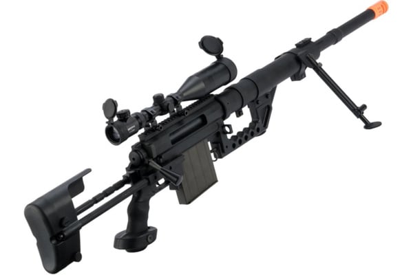 S&T M200 Intervention Bolt Action Custom Sniper Rifle (Black)