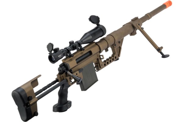 S&T M200 Intervention Bolt Action Custom Sniper Rifle (Tan)