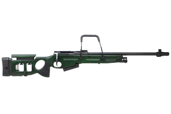 S&T SV-98 Spring Power Bolt Action Airsoft Snniper Rifle (Green)