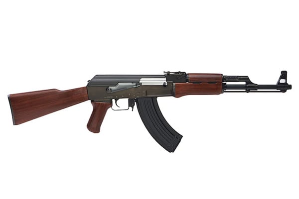 Tokyo Marui AK47 Type 3 Next Generation Recoil Shock Airsoft AEG Rifle (Black & Wood)