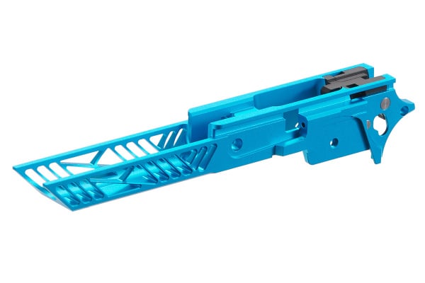 Dr. Black CNC Aluminum Frame Type 01 For TM Hi-CAPA 4.3 GBB Pistols (Aquamarine)