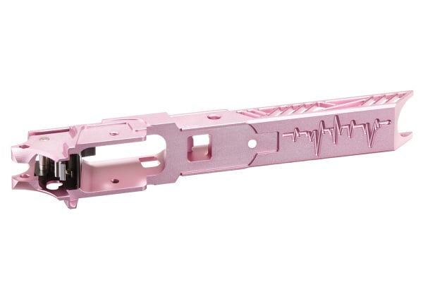 Dr. Black CNC Aluminum Frame Type 01 For TM Hi-CAPA 4.3 GBB Pistols (Pink)