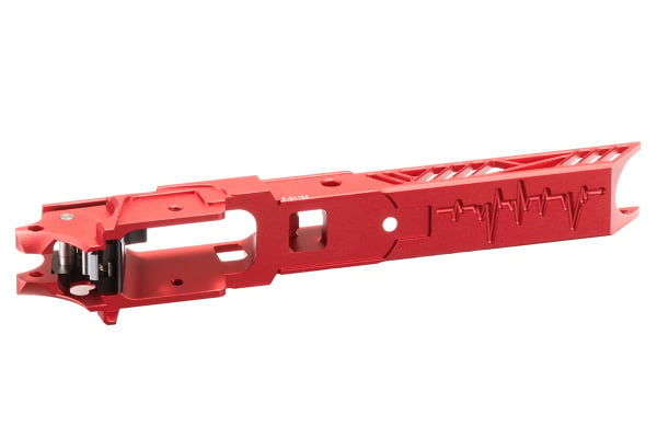 Dr. Black CNC Aluminum Frame Type 01 For TM Hi-CAPA 4.3 GBB Pistols (Red)