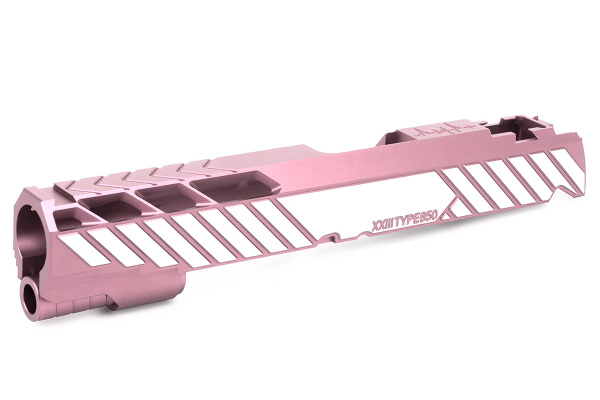 Dr. Black Type 850 Aluminum Slide for TM Hi-CAPA 5.1 GBB Pistols (Pink)