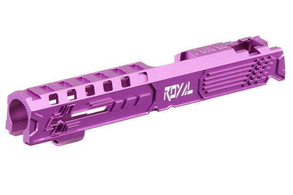 Dr. Black Royal Aluminum Slide for TM Hi-CAPA 5.1 GBB Pistols (Purple)