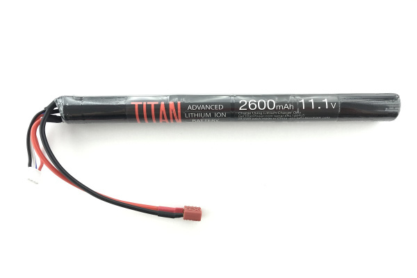 Titan 7.4v 6000mAh Lithium-ion Deans Nunchuck Battery
