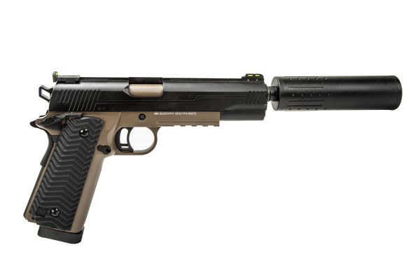 Vorsk Airsoft VX-14 GBB Airsoft Pistol (Black & FDE)