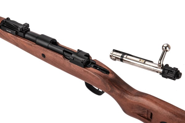 Double Bell WWII Kar 98k Bolt Action Gas Airsoft Rifle ( Real Wood )